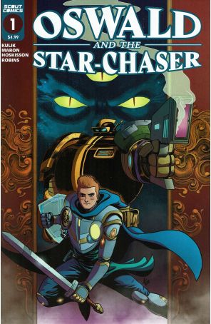 Oswald and the Star-Chaser 1 published by Scout with cover art by Tom Hoskisson