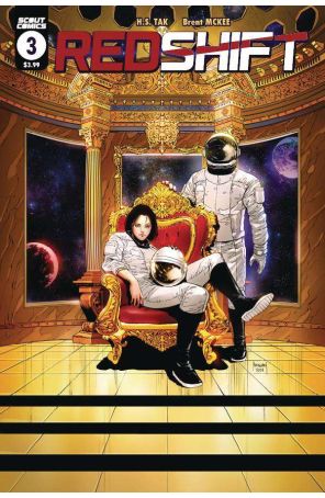 Red Shift 3 published by Scout with cover art by Amancay Nahuelpan