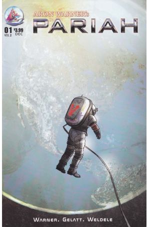 Pariah (Vol. 2, Aron Warner's) 1 published by Sea Lion with cover art by Brett Weldele