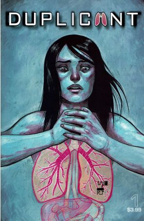 Duplicant 1A published by Second Sight with cover art by Leila Del Duca