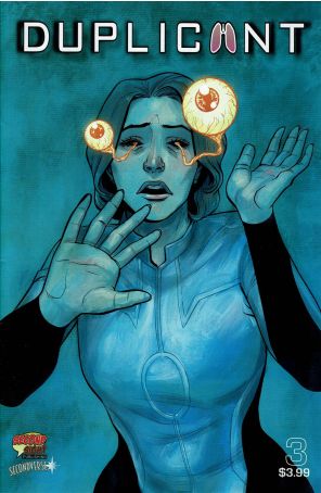 Duplicant 3A published by Second Sight with cover art by Leila Del Duca