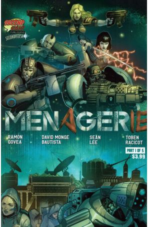 Menagerie (Second Sight) 1 published by Second Sight with cover art by David Monge Bautista