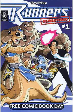Runners: Bad Goods FCBD 1 published by Serve Man with cover art by Sean Wang