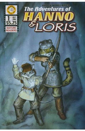 The Adventures of Hanno And Loris 1 published by Shanda with cover art by Steven A. Gallacci