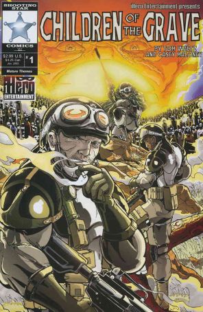 Children of the Grave 1 published by Shooting Star with cover art by Casey Maloney