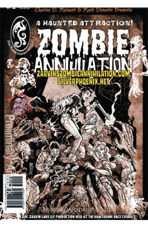Zombie Annihilation 1 published by Silver Phoenix with cover art by Rob E. Brown