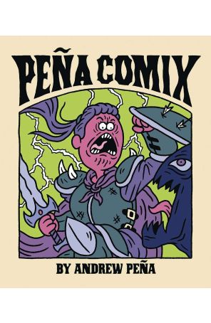 Pena Comix 1 published by Silver Sprocket with cover art by Andrew Peña