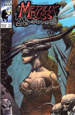 Metallic Bliss 3 published by Silver Tongue with cover art by Brian LeBlanc