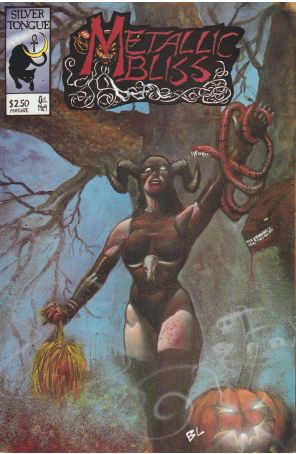 Metallic Bliss 4 published by Silver Tongue with cover art by Brian LeBlanc