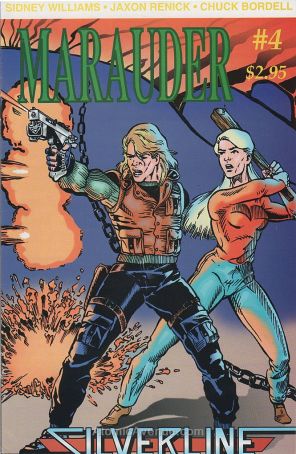 Marauder 4 published by Silverline with cover art by Jaxon Renick