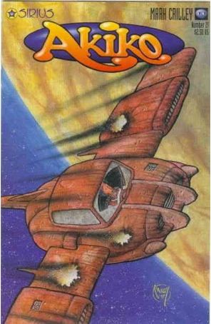 Akiko 21 published by Sirius with cover art by Mark Crilley