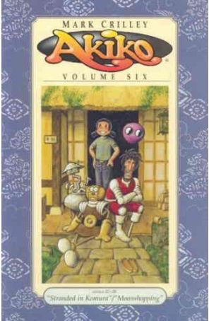 Akiko TPB 6 published by Sirius with cover art by Mark Crilley