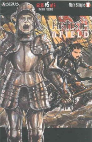 Artesia Afield 5 published by Sirius with cover art by Mark Smylie