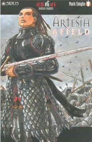 Artesia Afield 6 published by Sirius with cover art by Mark Smylie