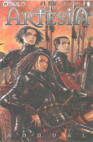 Artesia Annual 1 published by Sirius with cover art by Mark Smylie