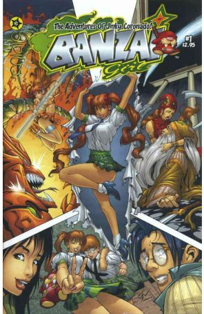 Banzai Girl 1 published by Sirius with cover art by Hermes Tadeu
