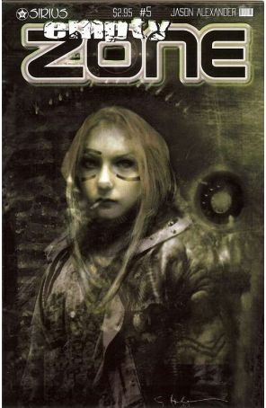 Empty Zone (2nd series) 5 published by Sirius with cover art by Christopher Shy