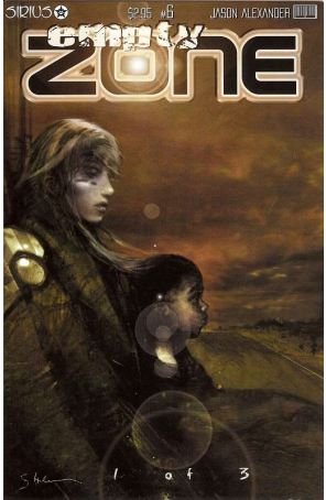 Empty Zone (2nd series) 6 published by Sirius with cover art by Christopher Shy