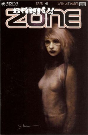 Empty Zone (2nd series) 8 published by Sirius with cover art by Christopher Shy
