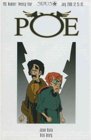Poe (Vol. 2) 24 published by Sirius with cover art by Jason Asala