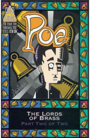 Poe 5 published by Cheese with cover art by Jason Asala