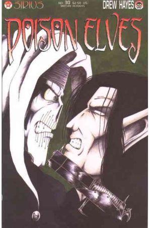 Poison Elves (Sirius) 30 published by Sirius with cover art by Drew Hayes