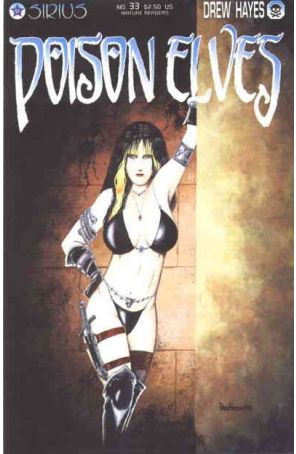 Poison Elves (Sirius) 33 published by Sirius with cover art by Drew Hayes