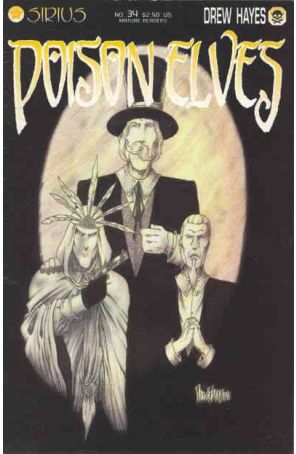 Poison Elves (Sirius) 34 published by Sirius with cover art by Drew Hayes