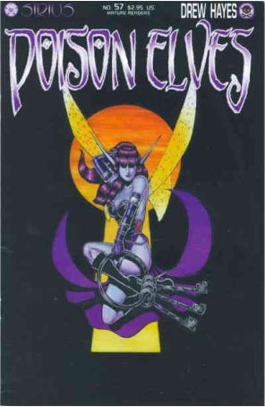 Poison Elves (Sirius) 57 published by Sirius with cover art by Drew Hayes