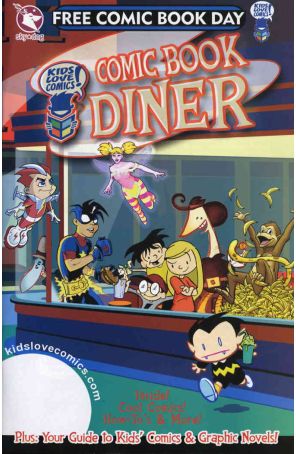 Kids Love Comics: Comic Book Diner Special Edition FCBD 2008 published by Sky-dog