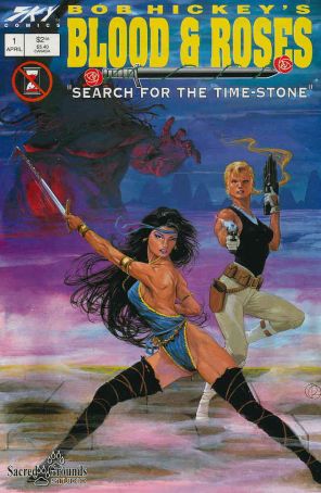 Blood And Roses: Search for the Time-Stone 1 published by Sky with cover art by Gene Gonzales