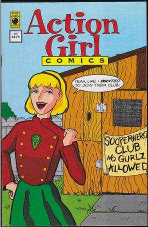 Action Girl Comics 1 (2nd) published by Slave Labor with cover art by Sarah Dyer