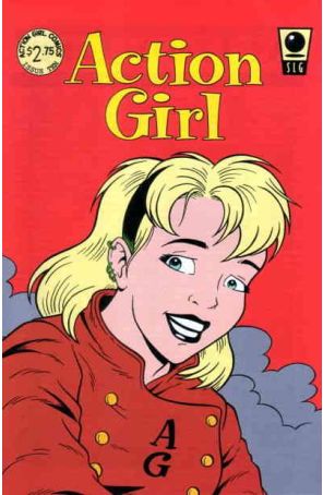 Action Girl Comics 10 published by Slave Labor