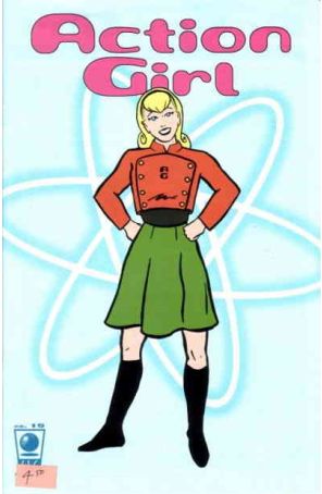 Action Girl Comics 19 published by Slave Labor
