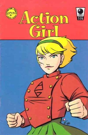 Action Girl Comics 8 published by Slave Labor