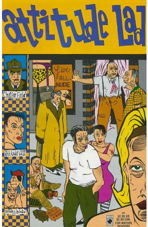Attitude Lad 1 published by Slave Labor with cover art by Paul Tobin