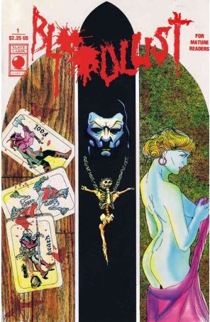 Bloodlust 1 published by Slave Labor with cover art by Alex Sheikman
