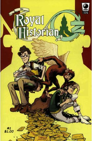 The Royal Historian of Oz 1 published by Slave Labor with cover art by Andy Hirsch