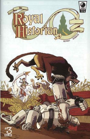 The Royal Historian of Oz 3 published by Slave Labor with cover art by Andy Hirsch