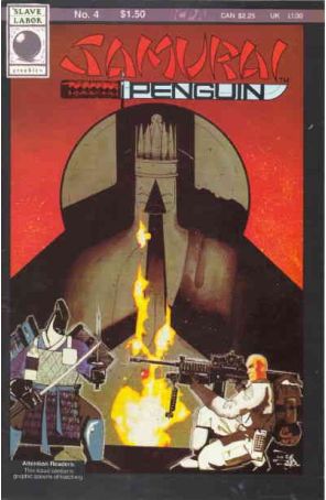 Samurai Penguin 4 published by Slave Labor
