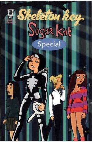 Skeleton Key and Sugar Kat in SK2 Halloween Special 1 published by Slave Labor