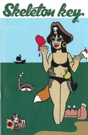 Skeleton Key 21 published by Amaze Ink with cover art by Andi Watson