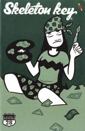 Skeleton Key 28 published by Amaze Ink with cover art by Andi Watson