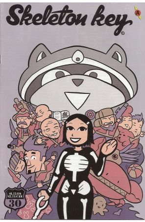 Skeleton Key 30 published by Amaze Ink with cover art by Andi Watson