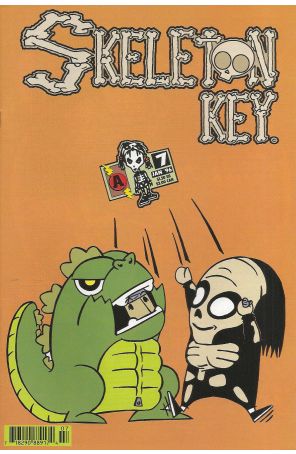 Skeleton Key 7 published by Amaze Ink with cover art by Andi Watson