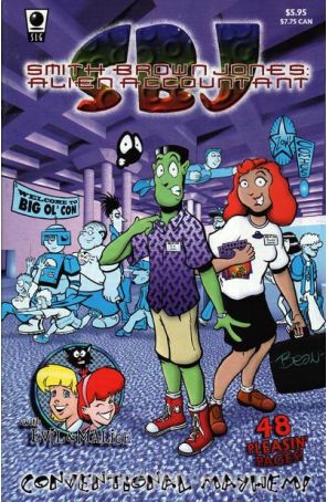Smith Brown Jones: Conventional Mayhem! 1 published by Slave Labor
