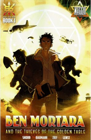 Ben Mortara and the Thieves of the Golden Table 1 published by Source Point with cover art by Malia Ewart