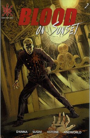 Blood on Sunset 2 published by Source Point with cover art by Arjuna Susini