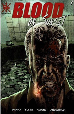 Blood on Sunset 3 published by Source Point with cover art by Arjuna Susini