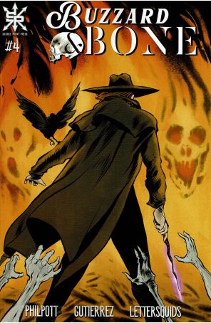 Buzzard and Bone 4 published by Source Point with cover art by Ryan Gutierrez